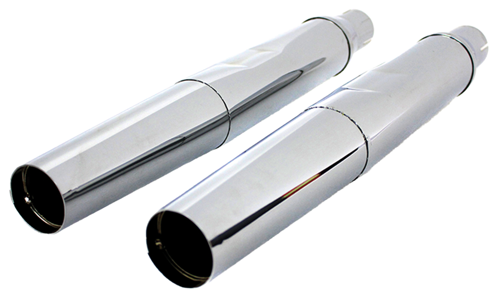 REPLICA XLCH CHROME TAPERED MUFFLERS