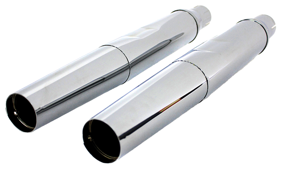 REPLICA XLCH CHROME TAPERED MUFFLERS