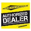 Motorcycle storehouse, authorized dealer sticker