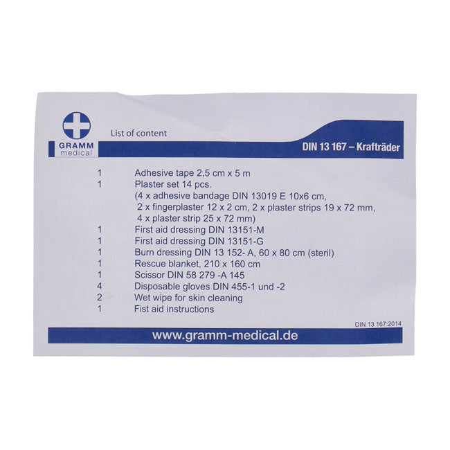 MCS First Aid motorcycle kit