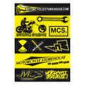 Motorcycle storehouse, Stick sheet A5