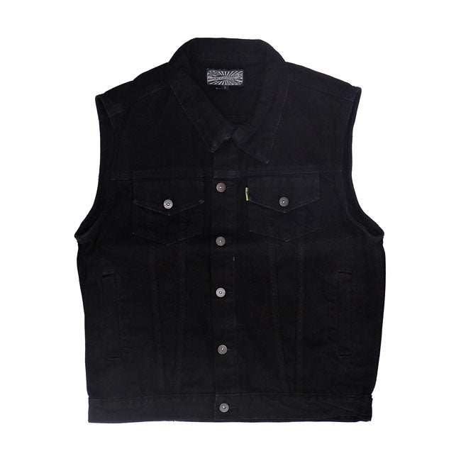 MCS denim vest black