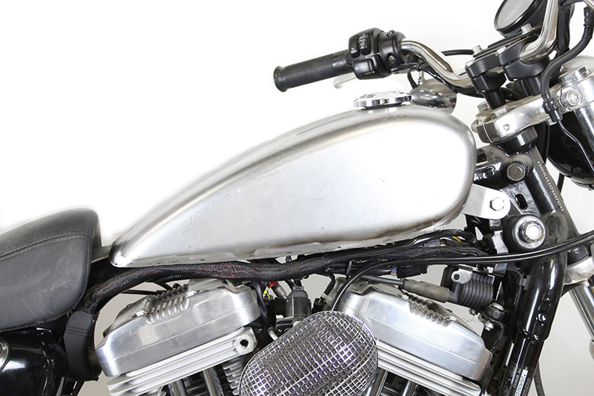 REPLICA XL 2 GALLON STEEL GAS TANK RAW