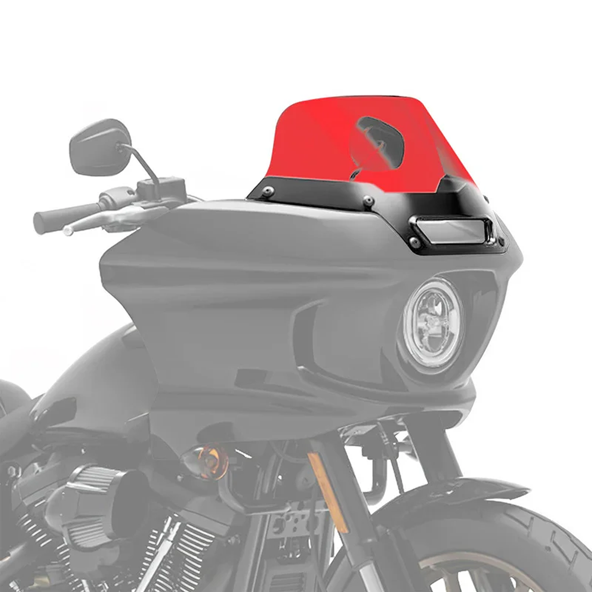 WINDSHIELD FOR FXLRST FAIRINGS