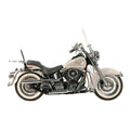 Paughco, Shotgun Tapered exhaust (38"). Chrome — 66-69 Early Shovel (NU)