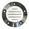 Grooved point cover, polished — 99-17 Twin Cam (NU)