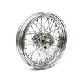 3.00 x 16 dual flange wheel 40 spokes chrome