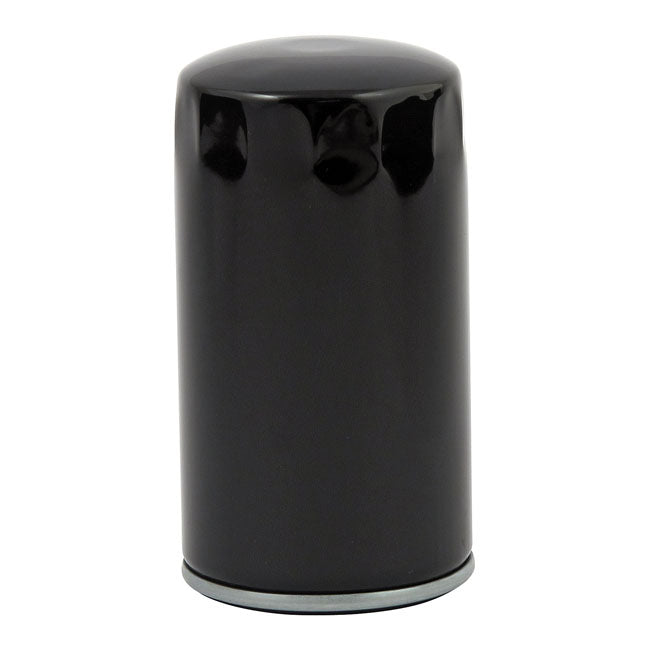 MCS, spin-on oil filter. Black — 91-98 Dyna (NU)