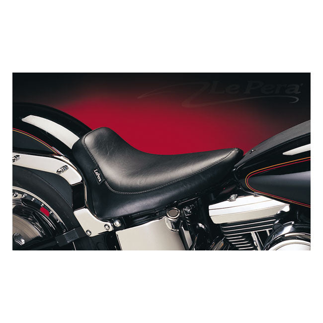 LePera, Silhouette solo seat. Smooth — 84-99 Softail (NU)