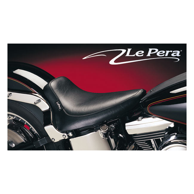 LePera, Silhouette solo seat. Smooth — 84-99 Softail (NU)
