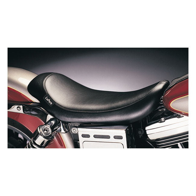 LePera, Silhouette solo seat. Smooth — 96-03 Dyna FXD (Excl. FXDWG) (NU)