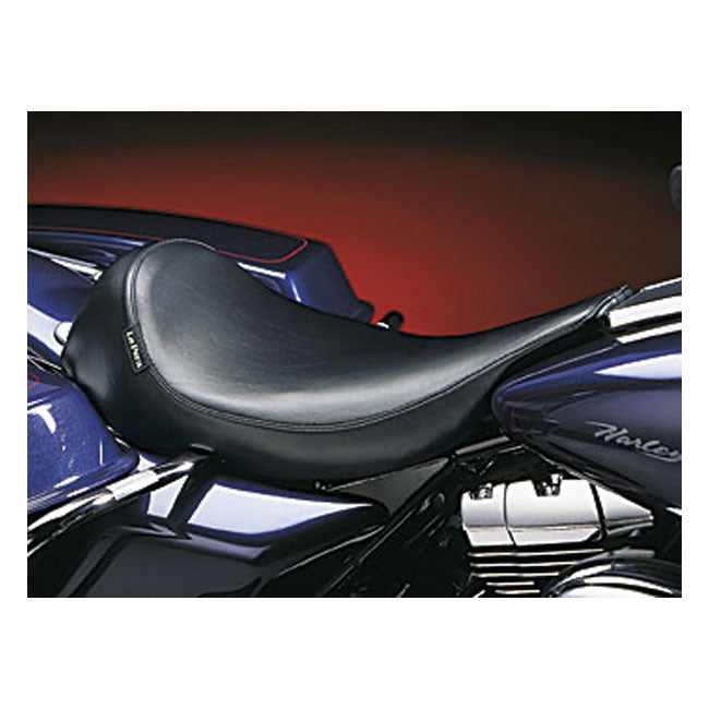 LePera, Silhouette solo seat. Smooth — 97-01 FLT/Touring FLT/Touring; FLHT; FLHS models (NU)