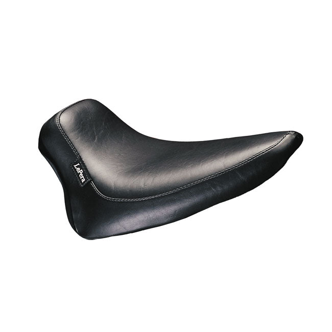 LePera, Silhouette solo seat. Smooth — 00-07 Softail with up to 150mm tire; frame mounted (Excl. FXSTD Deuce) (NU)