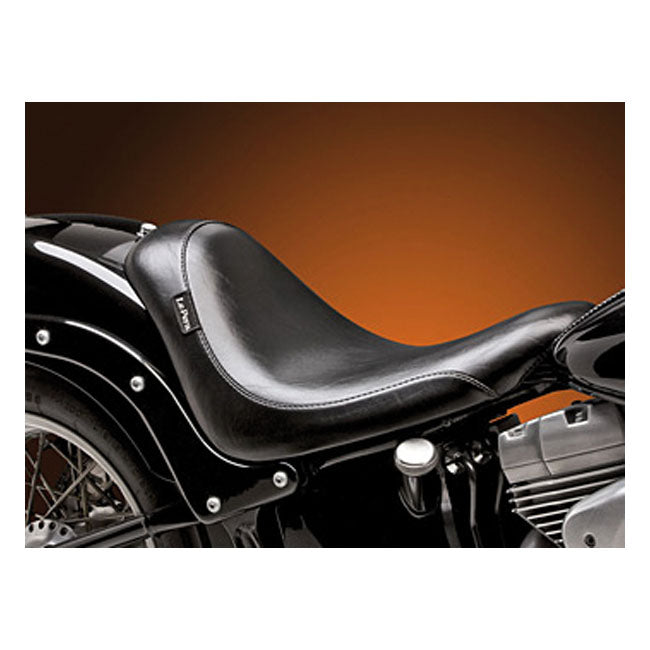 LePera, Silhouette solo seat. Smooth — 00-07 Softail FXSTD Deuce (Excl. other Softails) (NU)