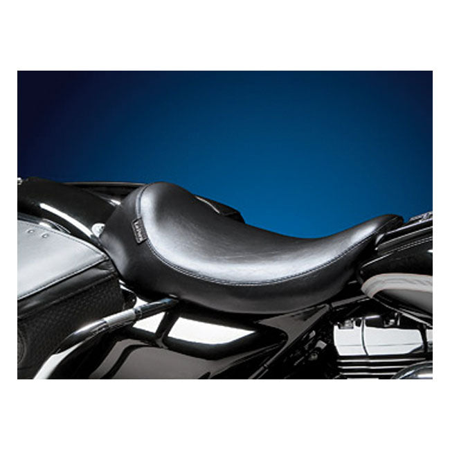 LePera, Silhouette solo seat. Smooth — 06-07 FLHX Street Glide (NU)