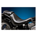 LePera, Silhouette solo seat. Smooth — 06-17 Softail (Excl. FXSTD Deuce) with 200mm tire; fender mounted (NU)