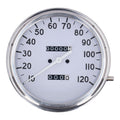 FL speedometer, ''36-40 face'', white. 2:1 mph