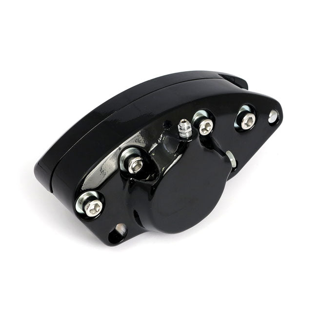 Banana caliper assembly — front: 1973 XL Sportster; FX; 72-84 FL. Rear: 73-84 FL; 73-83 FX (NU)