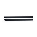 Universal head pipe extension set 32" long black — 1-3/4" head pipes