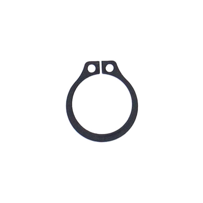 Retaining ring, clutch foot control rod end