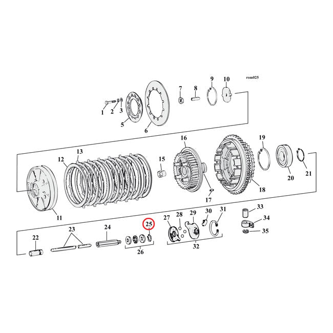 Retaining ring, throwout bearing
