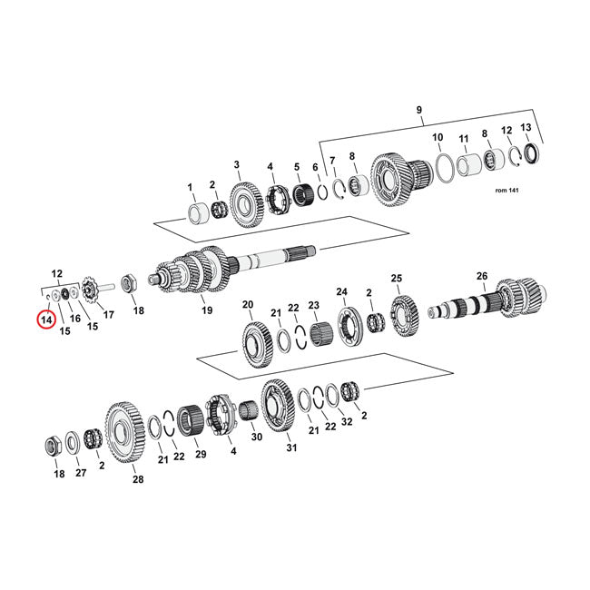 Retaining ring, throwout bearing