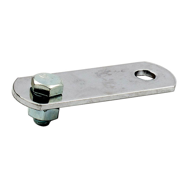 Universal exhaust mount bracket. 3" long, 2 holes — exhaust