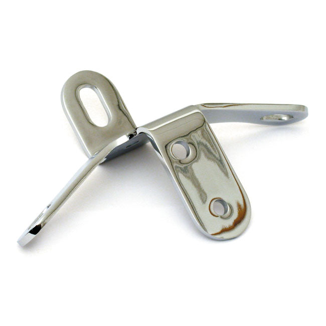 OEM style top motor mount. Chrome — 84-90 Softail (NU)