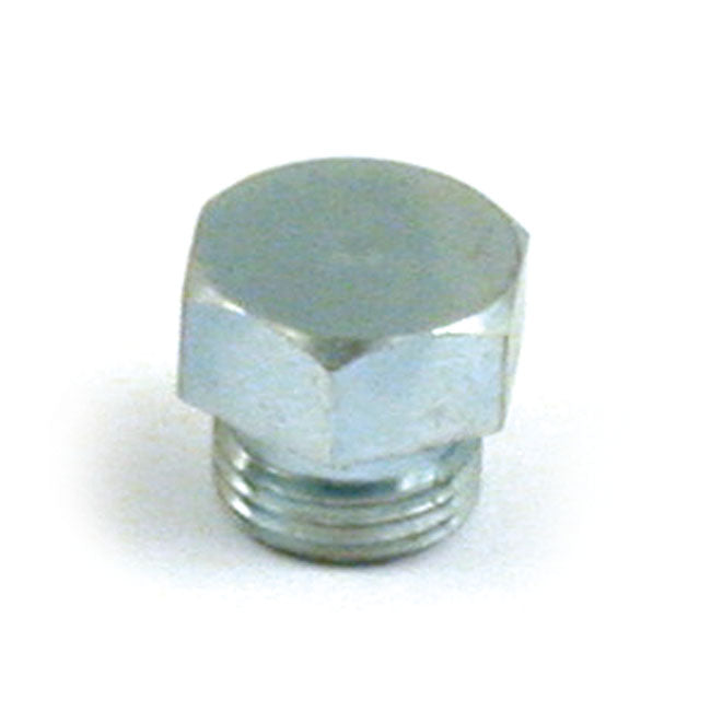 Timing/drain plug. hex, zinc