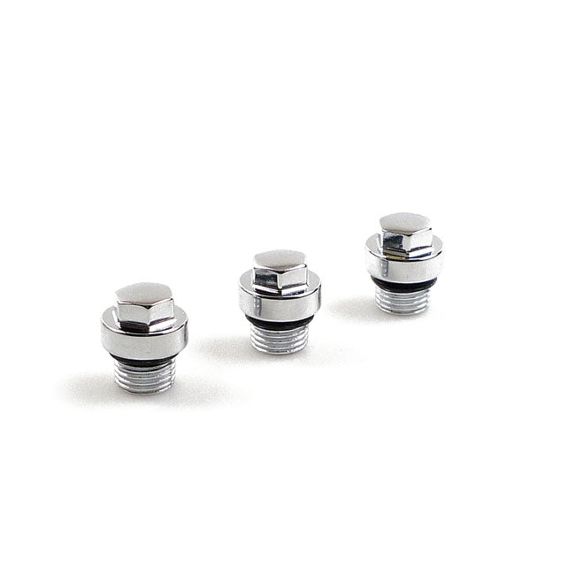 Colony oil pump and crankcase plug set — 81-99 Big Twin (Excl. TC)