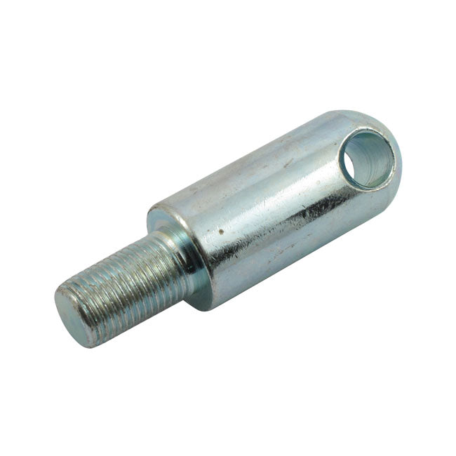 Bullet foot peg support studs. Chrome — 41-64 FL; 71-85 FX (NU)