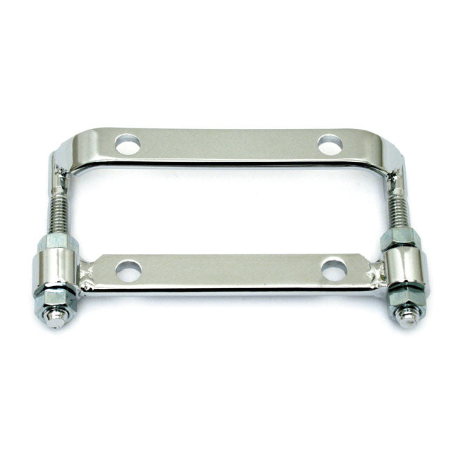 4-speed transmission adjuster kit. Chrome — 36-85 4-speed Big Twin with open belt or tin primary (Excl. 65-86 models with aluminum primary); Custom bikes with 4-speed transmission