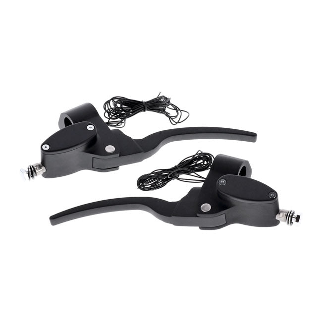 Custom handlebar control kit hydr. clutch. Matte black — 502042