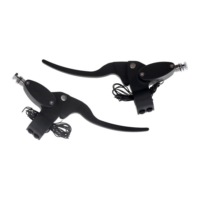 Custom handlebar control kit hydr. clutch. Matte black — 502042