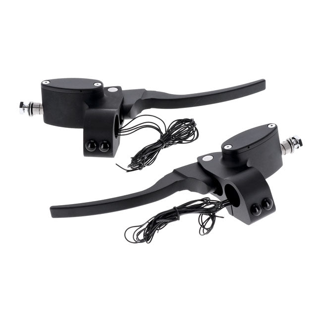 Custom handlebar control kit hydr. clutch. Matte black — 502042
