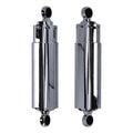Shock absorbers 11", full cover. Chrome