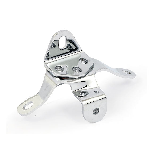 OEM style top motor mount. Chrome — 06-17 Softail (Excl. carbureted models); FXS/B; 2014 FLSTN; FLSTF) (NU)