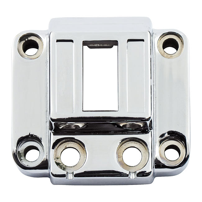 Handlebar switch housing,vertical switch hole — 73-81 XL Sportster; 72-81 FL; 73-81 FX (NU)