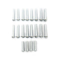 Rivet & dowel pin kit, rear sprocket — 67-72 Big Twin (NU) (hydr. drum brake)
