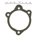 James, carb to air cleaner housing gasket. Keihin — 77-89 Big Twin; L76-87 XL Sportster. With OEM Keihin butterfly carburetor (NU)