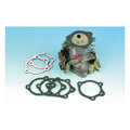 James, carb to air cleaner housing gasket. Keihin — 77-89 Big Twin; L76-87 XL Sportster. With OEM Keihin butterfly carburetor (NU)