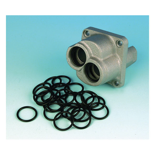 James, pushrod cover O-ring. Lower