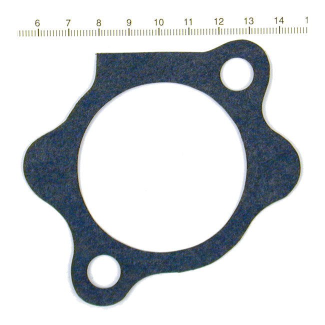 James, gasket starter motor mount. .031" paper — 81-22 XL Sportster; 08-12 XR1200 (NU)
