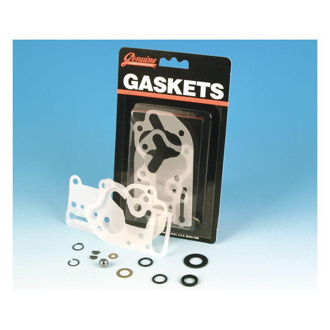 James, oil pump gasket & seal kit. Shovelhead — 68-80 Big Twin (NU)