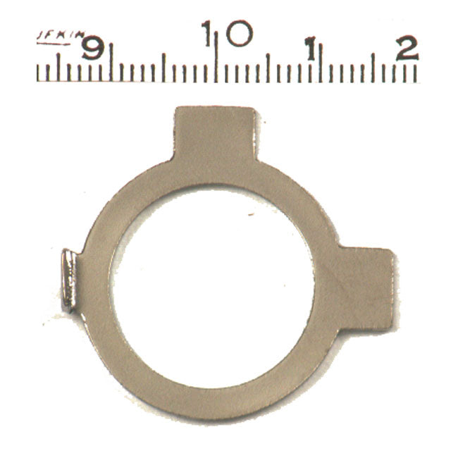 Lock tab, swingarm pivot bolt