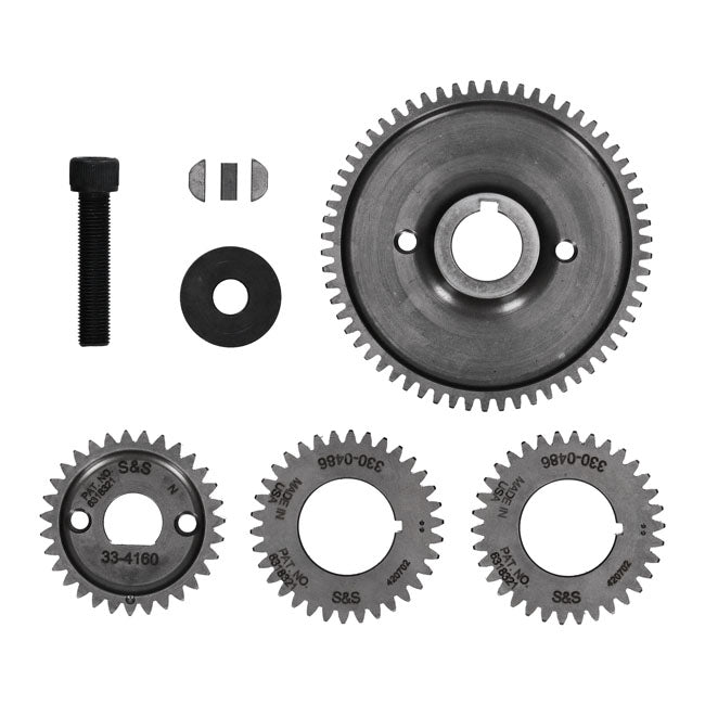 S&S, inner & outer drive gear set — 99-06 Twin Cam (Excl. 2006 Dyna) (NU)
