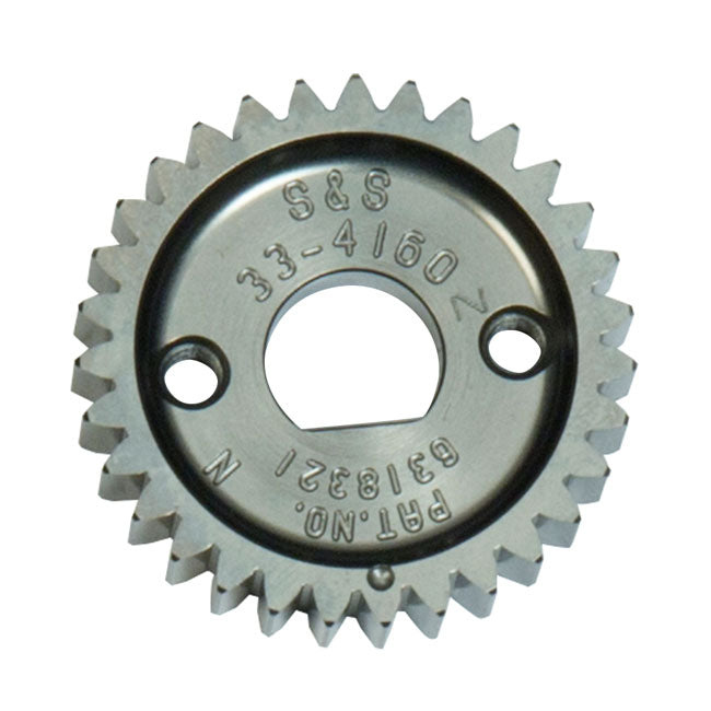 S&S, pinion gear. Oversized