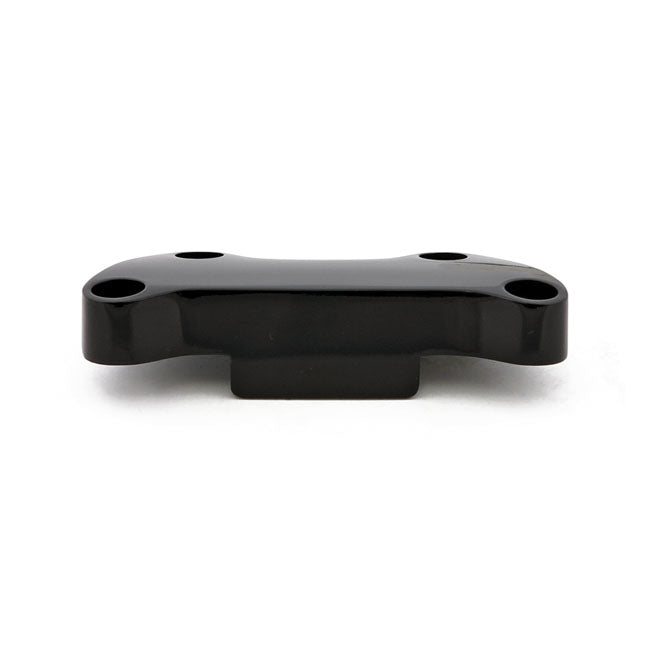 Handlebar clamp plain, with skirt — Various 73-22 Big Twin; XL Sportster (Excl. FLT/Touring). With 1" diameter bars