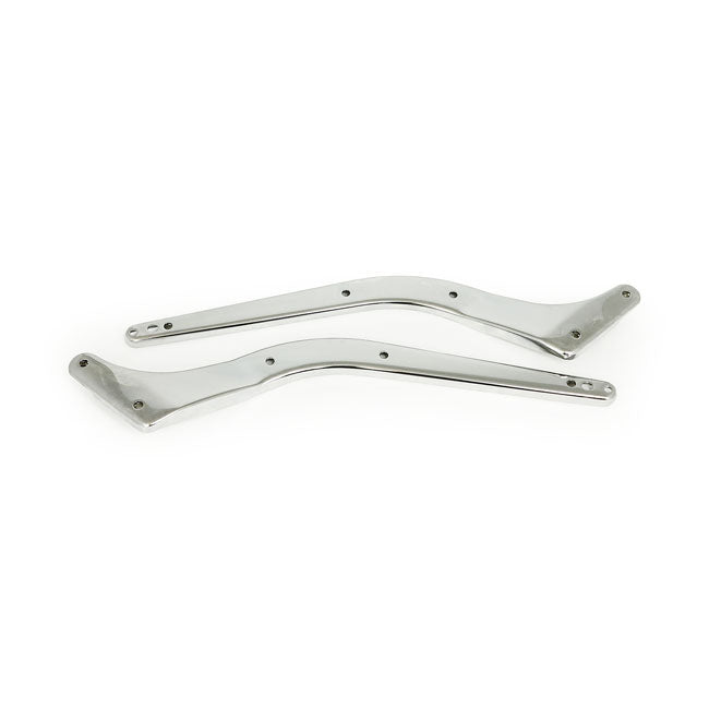 Fender struts, chrome — 08-17 FLSTF/B/BS; 08-09 FXST; 08-10 FXSTC (NU)