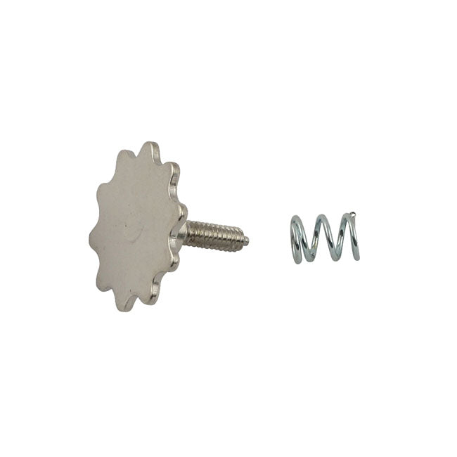 Custom throttle tension screw kit. Large knob